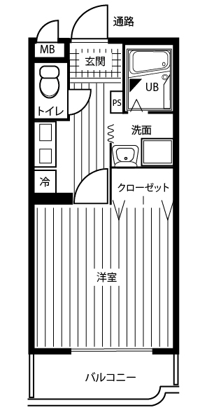 Ⅱ番館間取り図